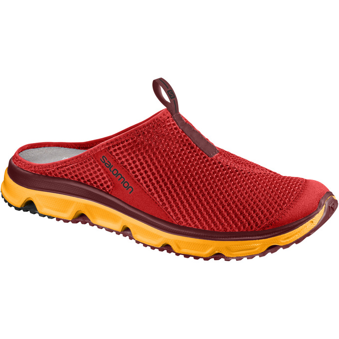 Sandalias Salomon Hombre Rojas / Naranjas - Salomon Argentina RX SLIDE 3.0 ,825406-XMK